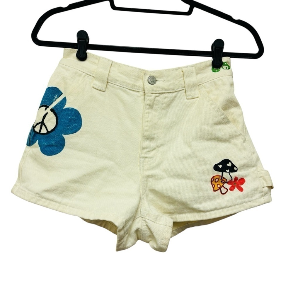 Pacsun Painted Festival Shorts